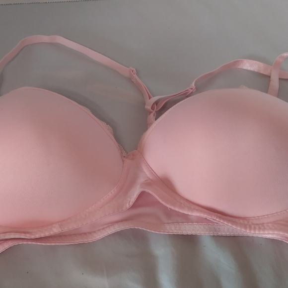 Just Be Light Pink Women's Bra - Picture 1 of 3